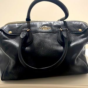 Coach leather bag
